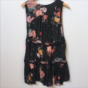Free People floral tunic